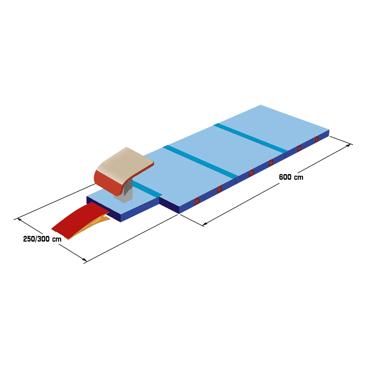 SPIETH – Mattensatz Sprung "Moskau" - national SPIETH – Mattensatz Sprung "Moskau" - national