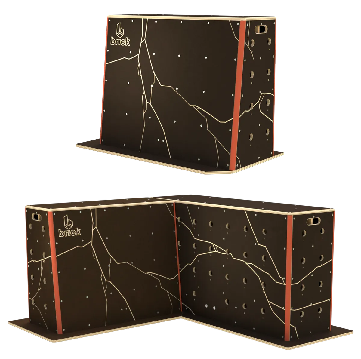 SPIETH – Brick L Wall + Trapeze