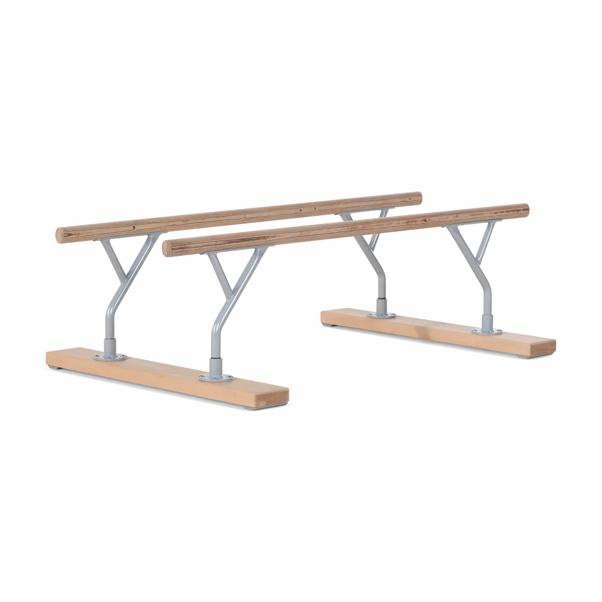 Übungsbarren, 40 cm hoch, Holmlänge 170 cm, silber