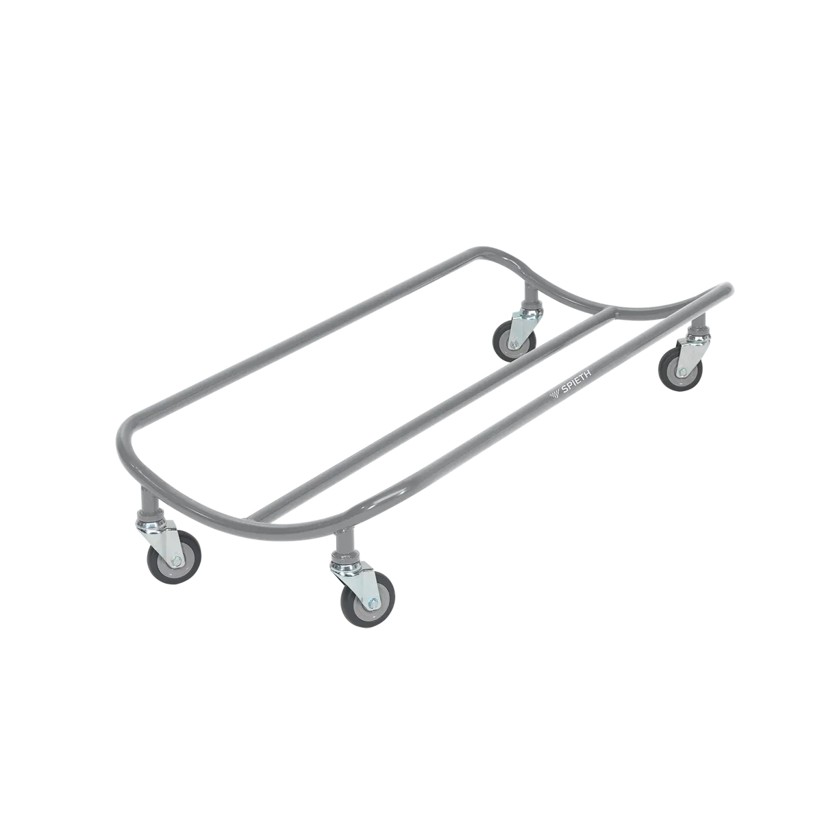 Transportwagen für 1 rollbare Matte oder Airtrack, silber