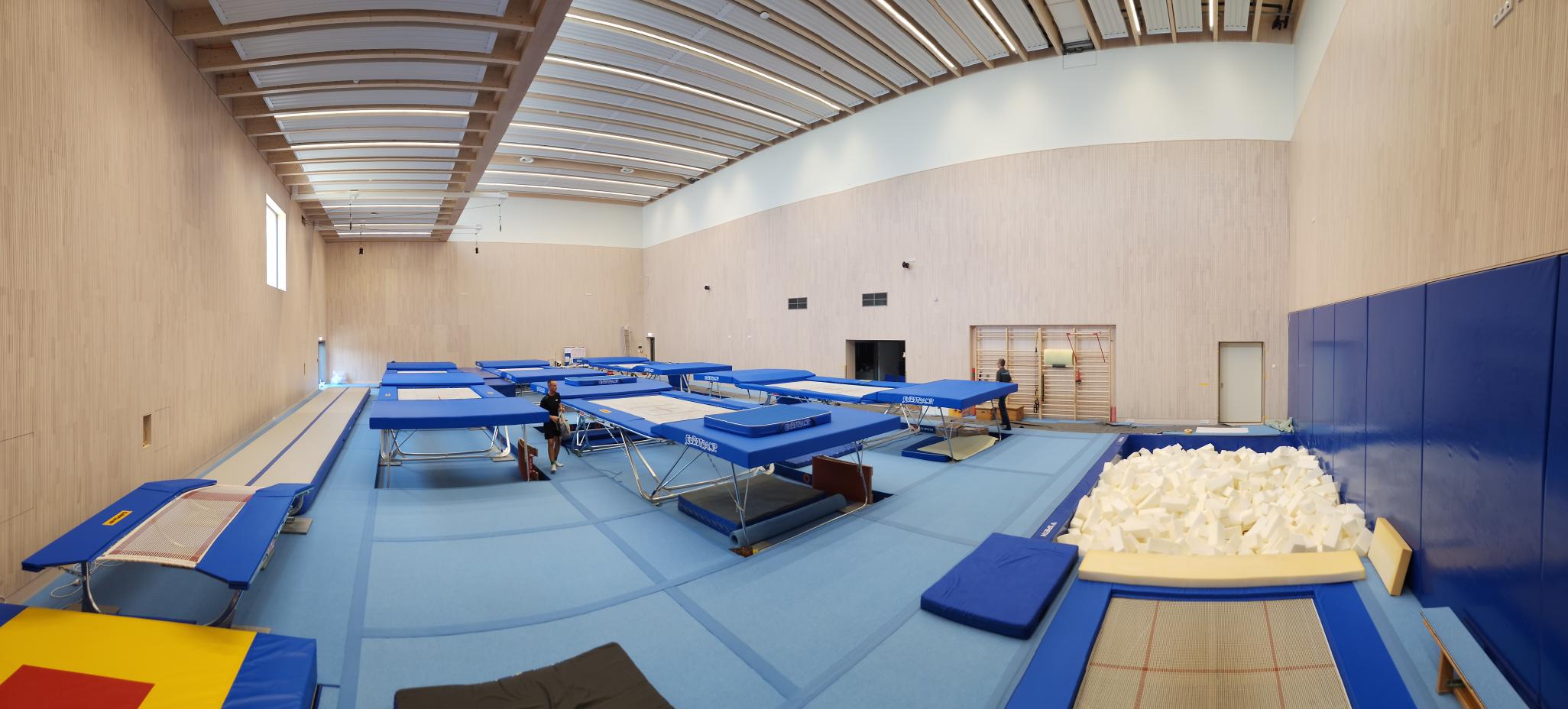 Neue Trampolinhalle in Stuttgart