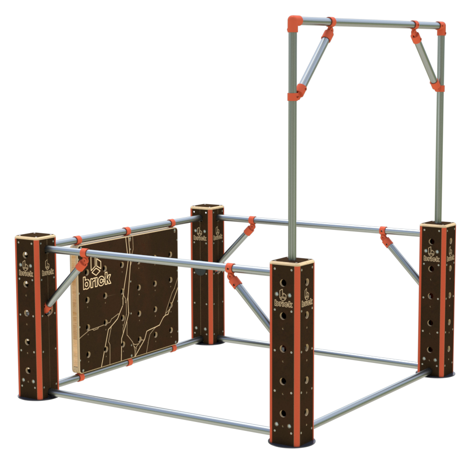 Brick Stangenmodul S, inkl. Holzteile