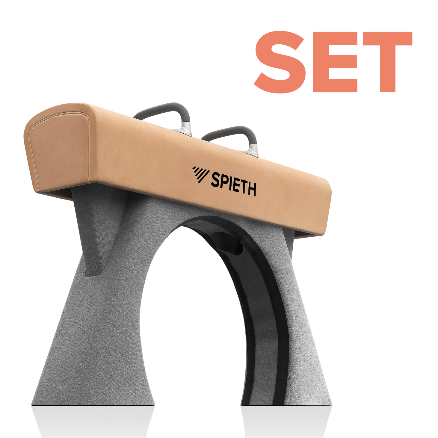 Pauschenpferd inkl. Wettkampf-Schutzpolsterung - gebraucht