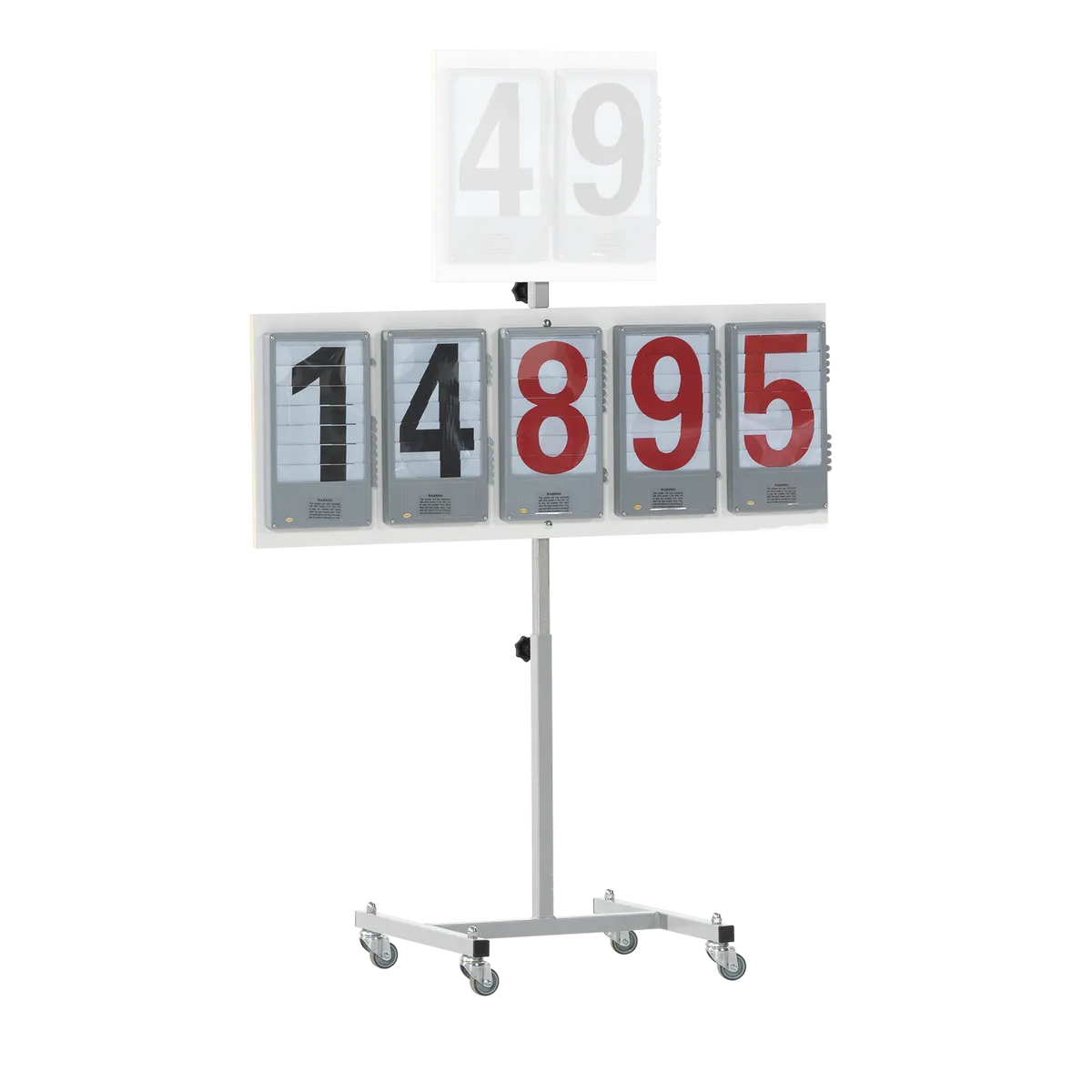 SPIETH – Anzeigetafel rollbar mit 5 Ziffern SPIETH – Anzeigetafel rollbar mit 5 Ziffern