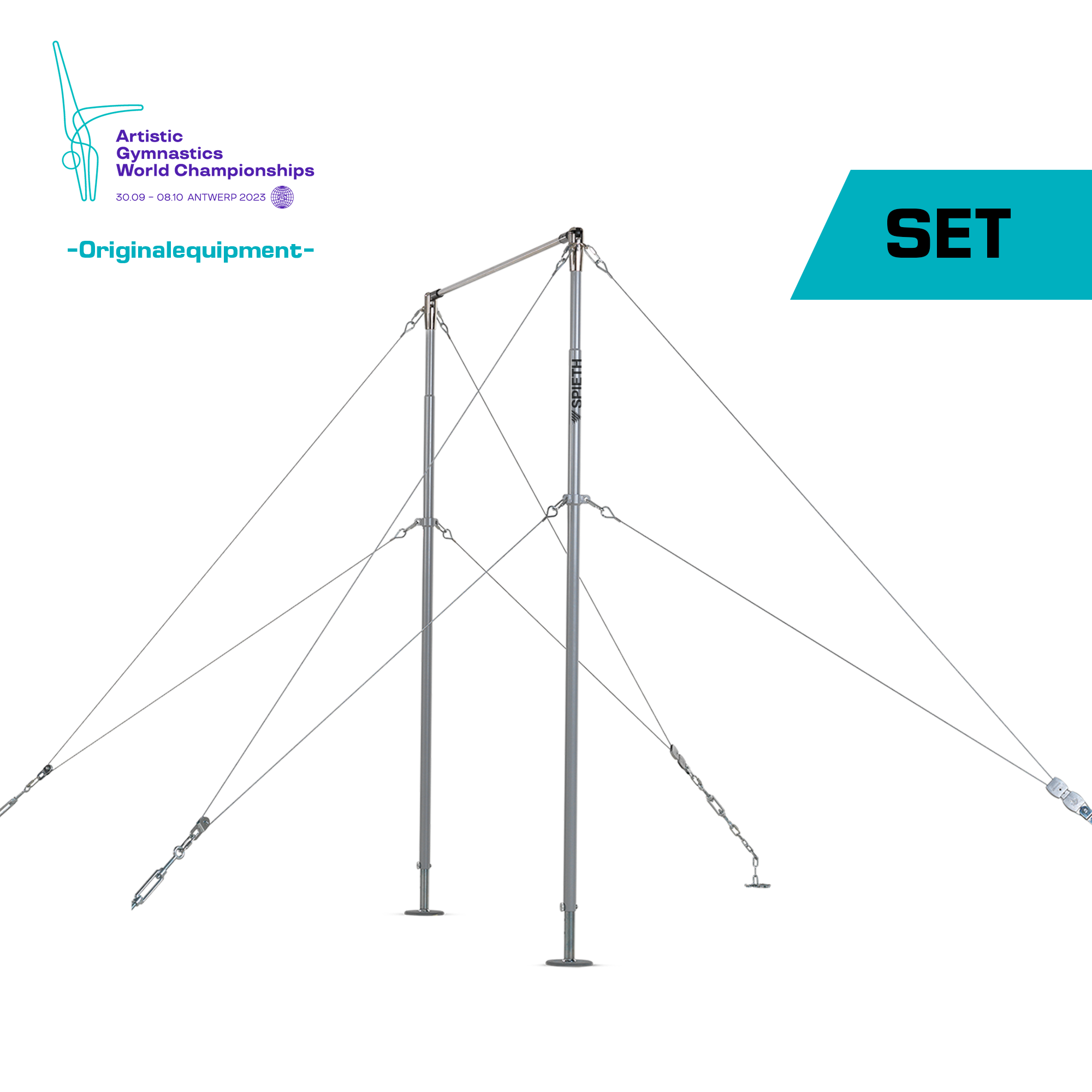 Wettkampf-Set Spannreck - WM Antwerpen