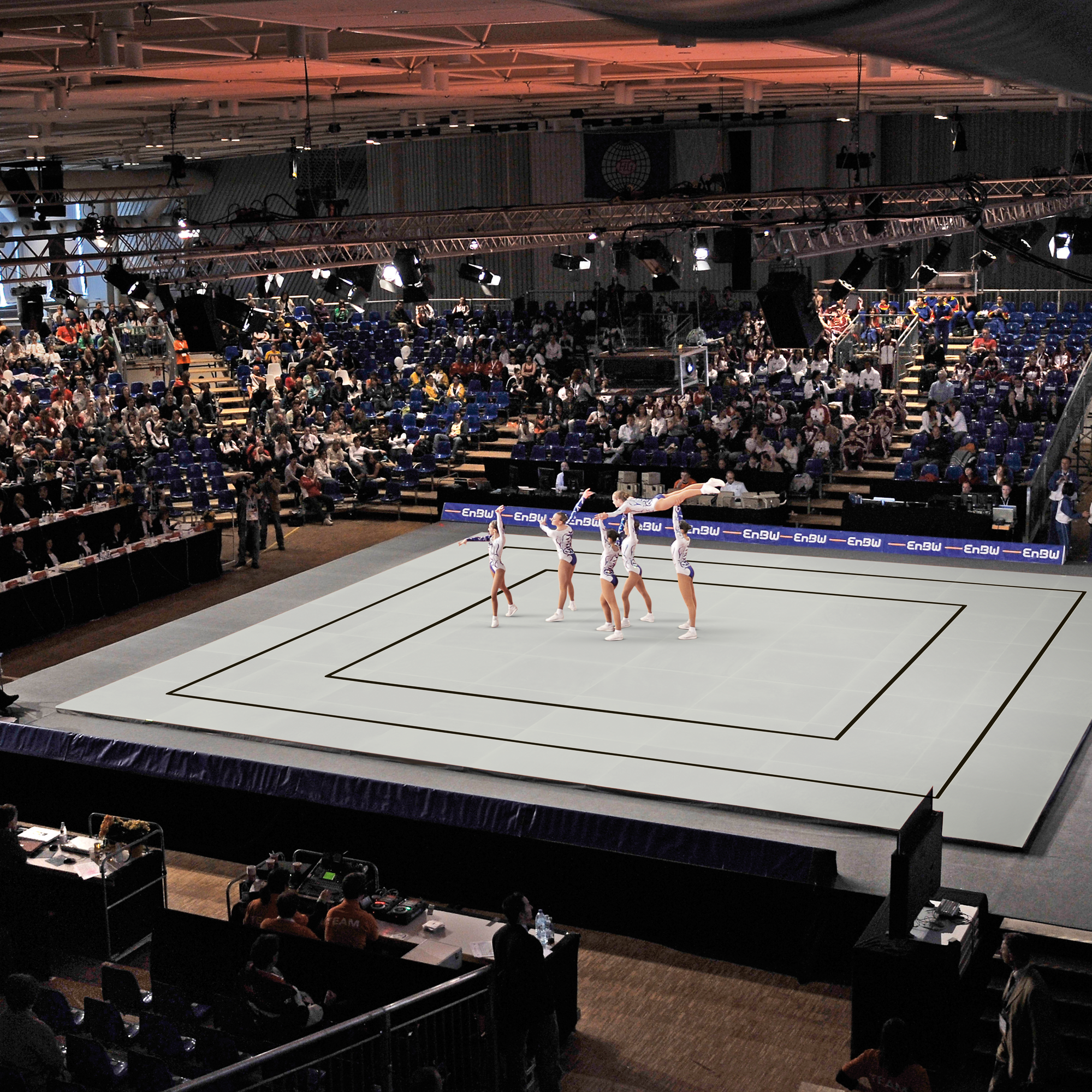 Aerobic-Boden "Baku" - gebraucht