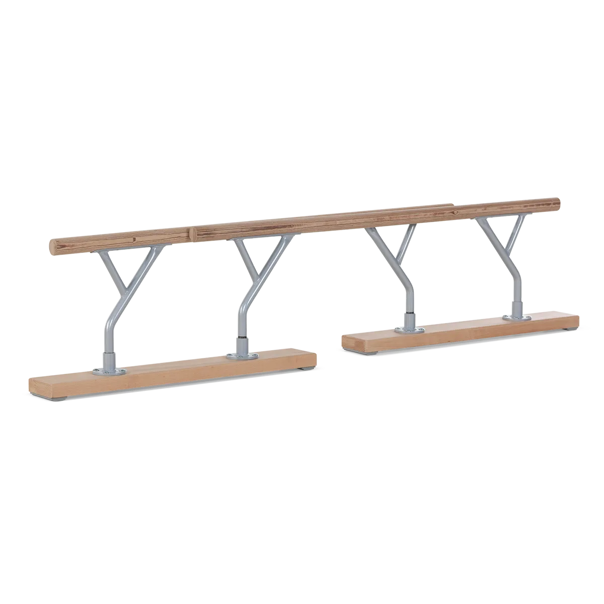 SPIETH – Übungsbarren, 40 cm hoch, Holmlänge 170 cm, silber