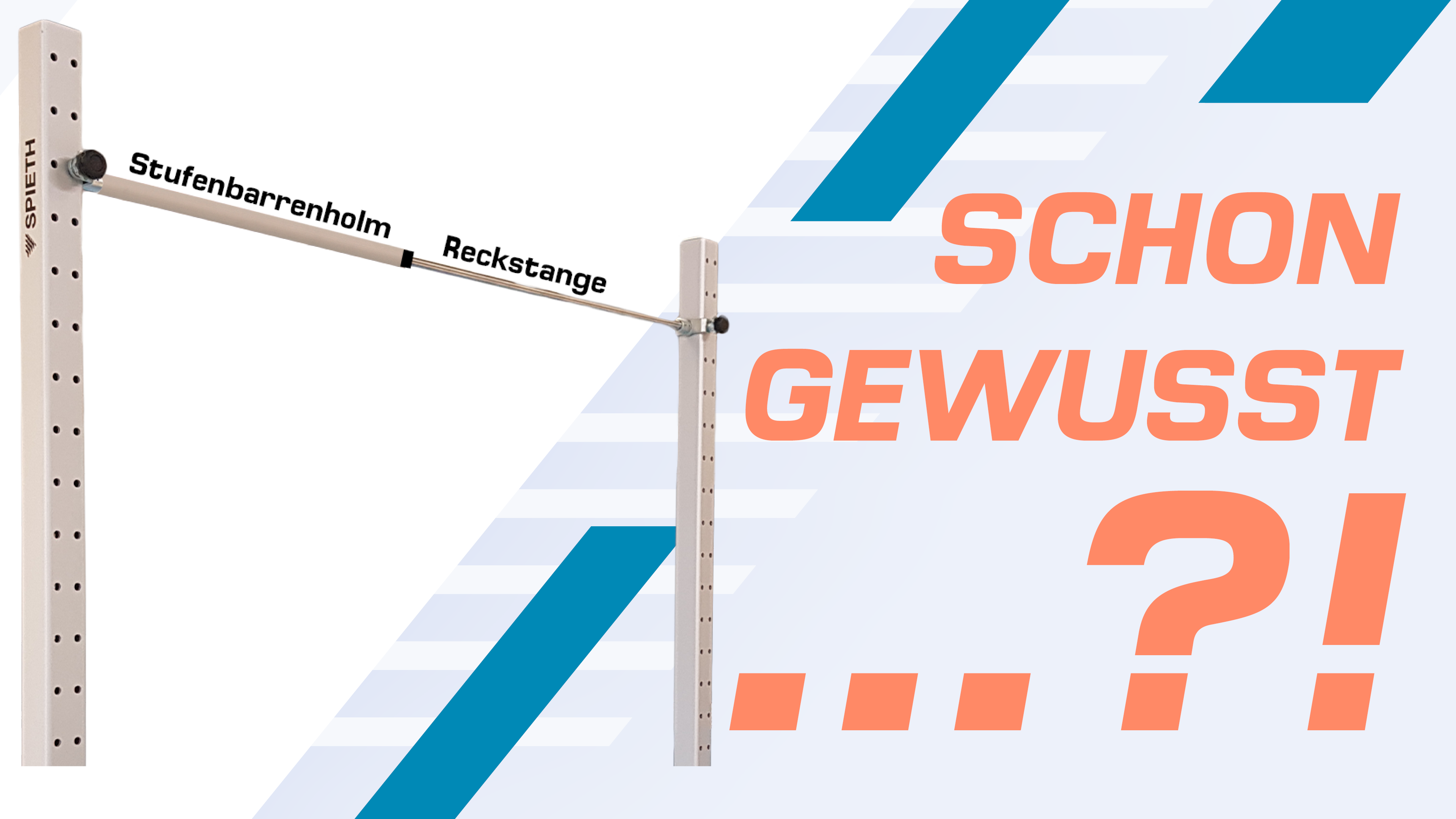 Schon gewusst... Stufenbarrenholm für Steckreck